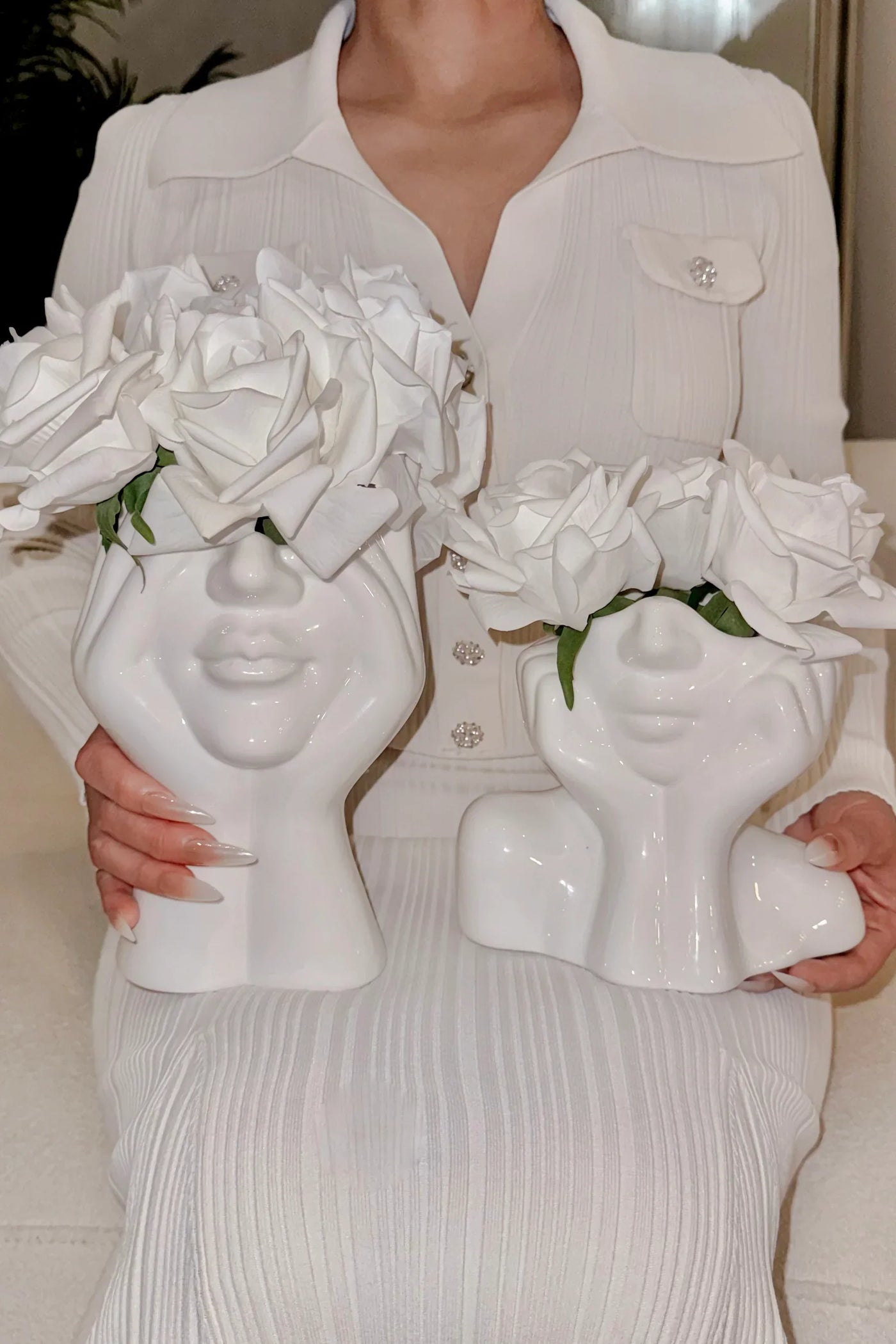 “Her” & Angelica Ceramic Vase