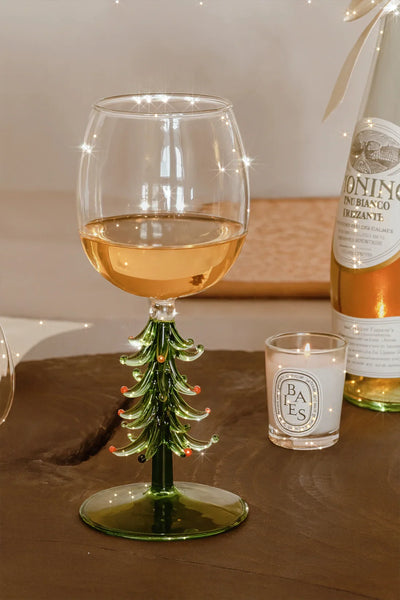 Merry Christmas Wine Flute Set of 4