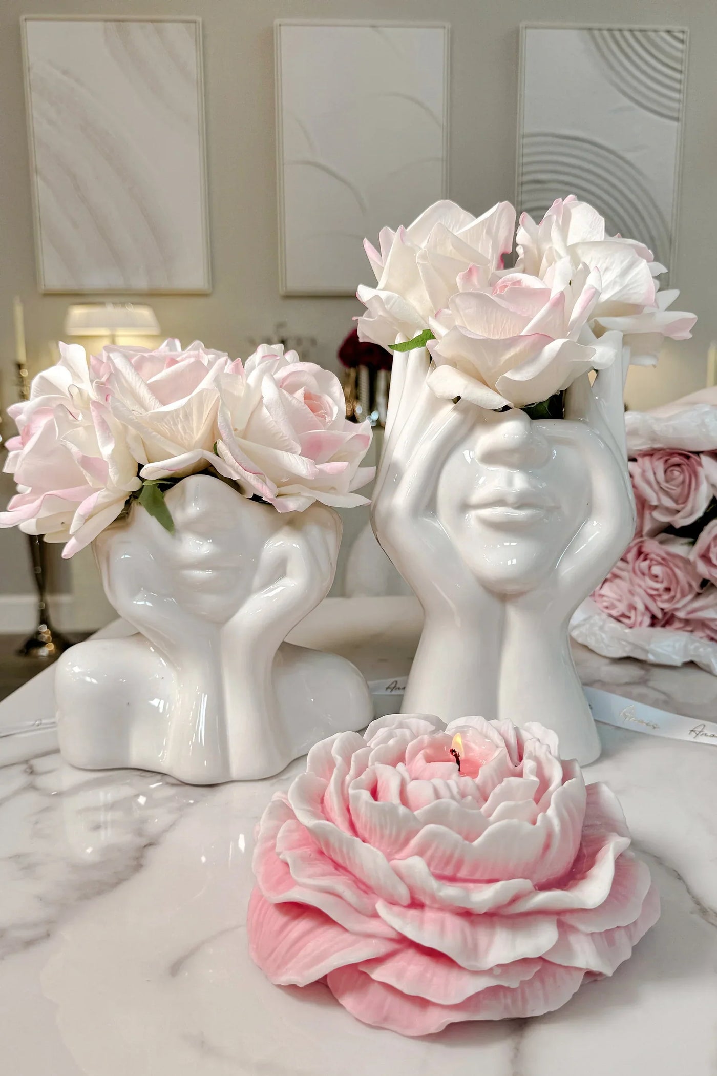 “Her” & Angelica Ceramic Vase