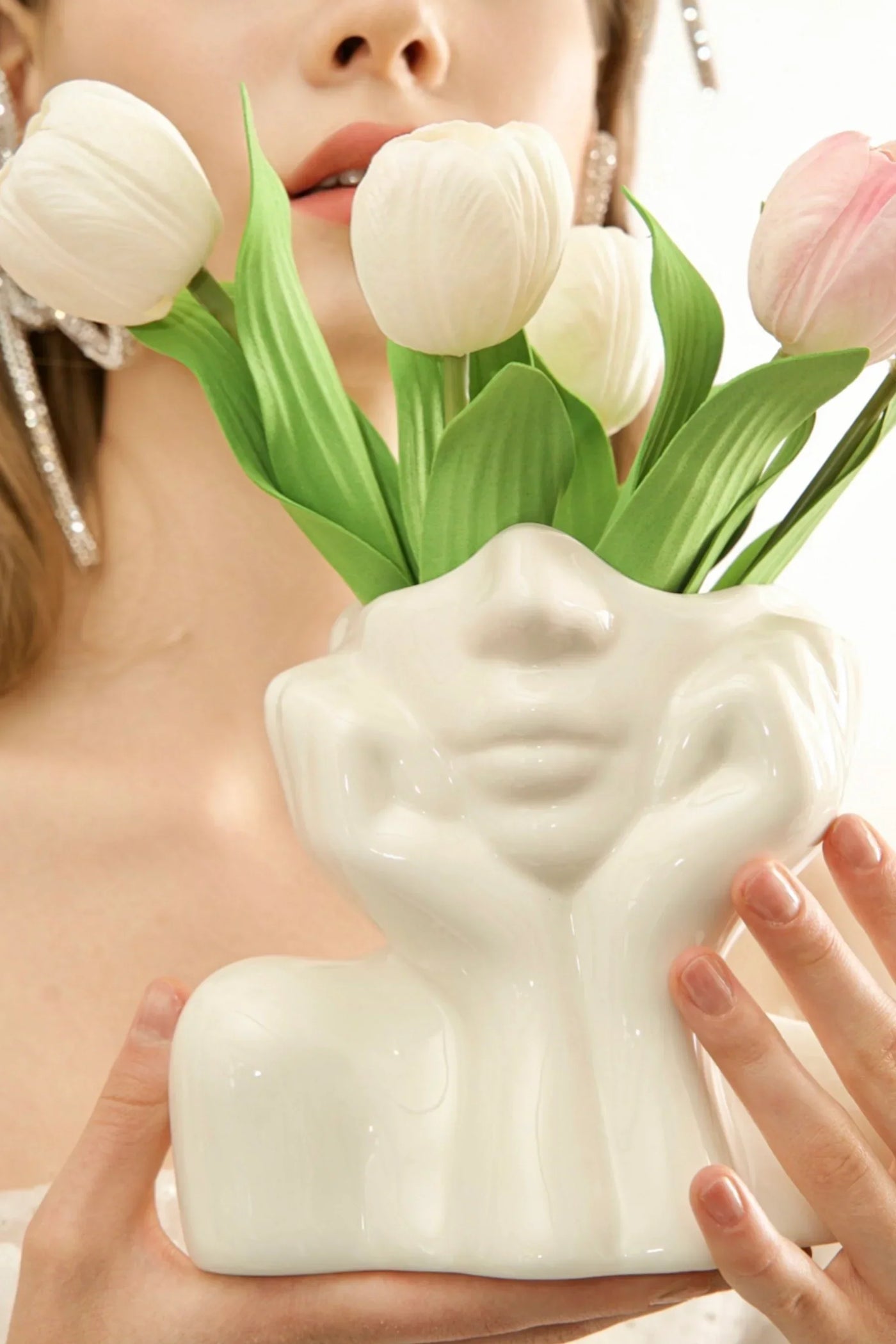 “Her” & Angelica Ceramic Vase