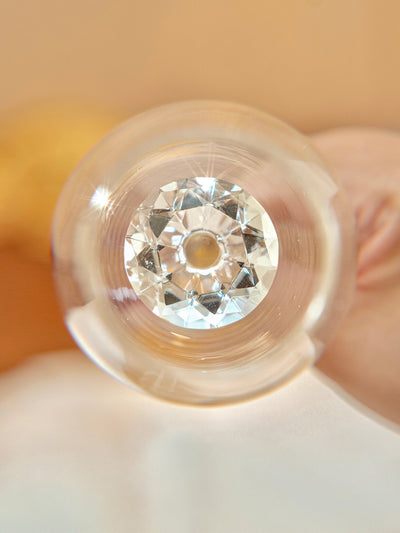 ‘100-Carat’ Diamond Champagne Flute Set of 4