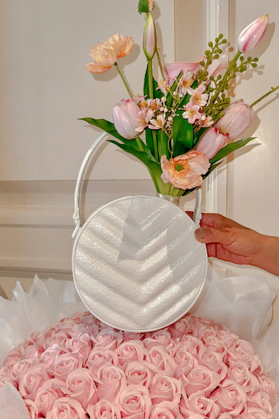 Sofia Round Handbag Resin Vase