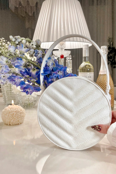 Sofia Round Handbag Resin Vase
