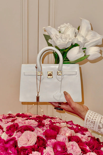 Victoria Handbag Resin Vase